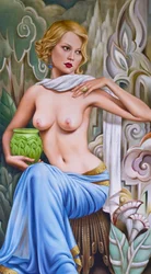 Primavera (olie på linned)